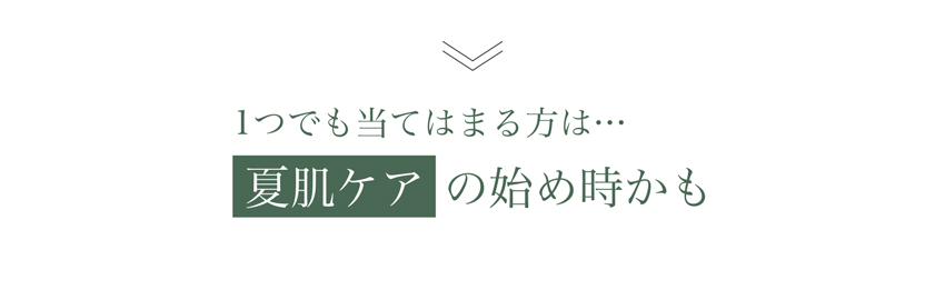 夏のお疲れ肌に。秋を迎える前の集中ケア| norm-plus